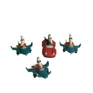 McDonald's Happy Meal Toy Mac Tonight Moon Man Vintage 1988 - Lot Of  4